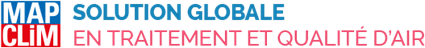 Logo MapClim Solution globale en traitement et qualité d’air
